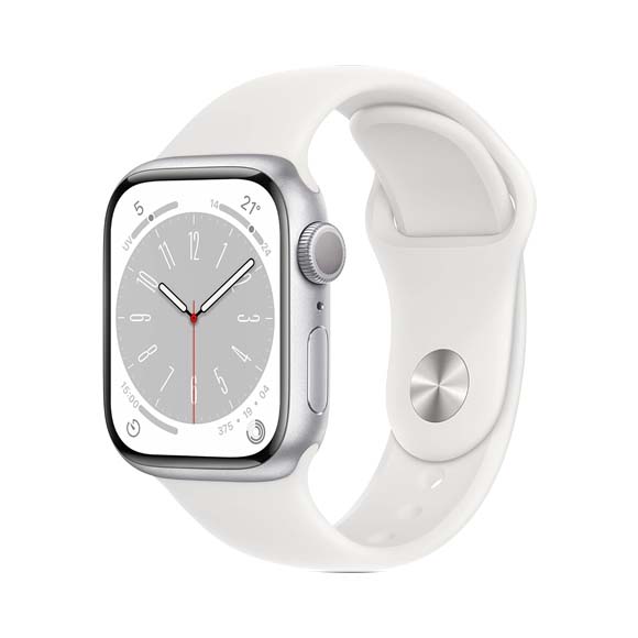 Apple Watch Series 8 GPS 41mm, Boîtier en Aluminium, Bracelet Sport Minuit